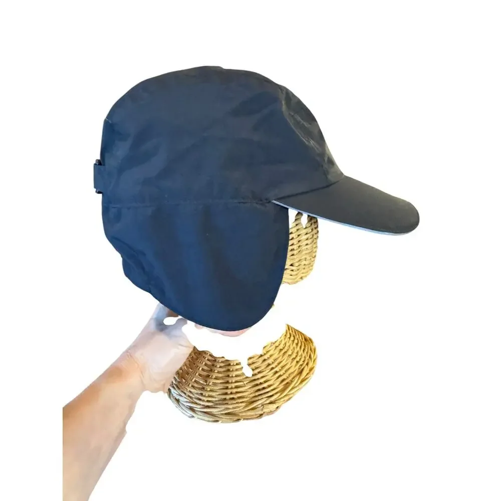 Connectyle Winter Ear Flap Baseball Cap Black Insulated Cold Weather Adjustable